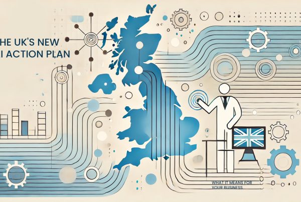 UK AI Action Plan infographic
